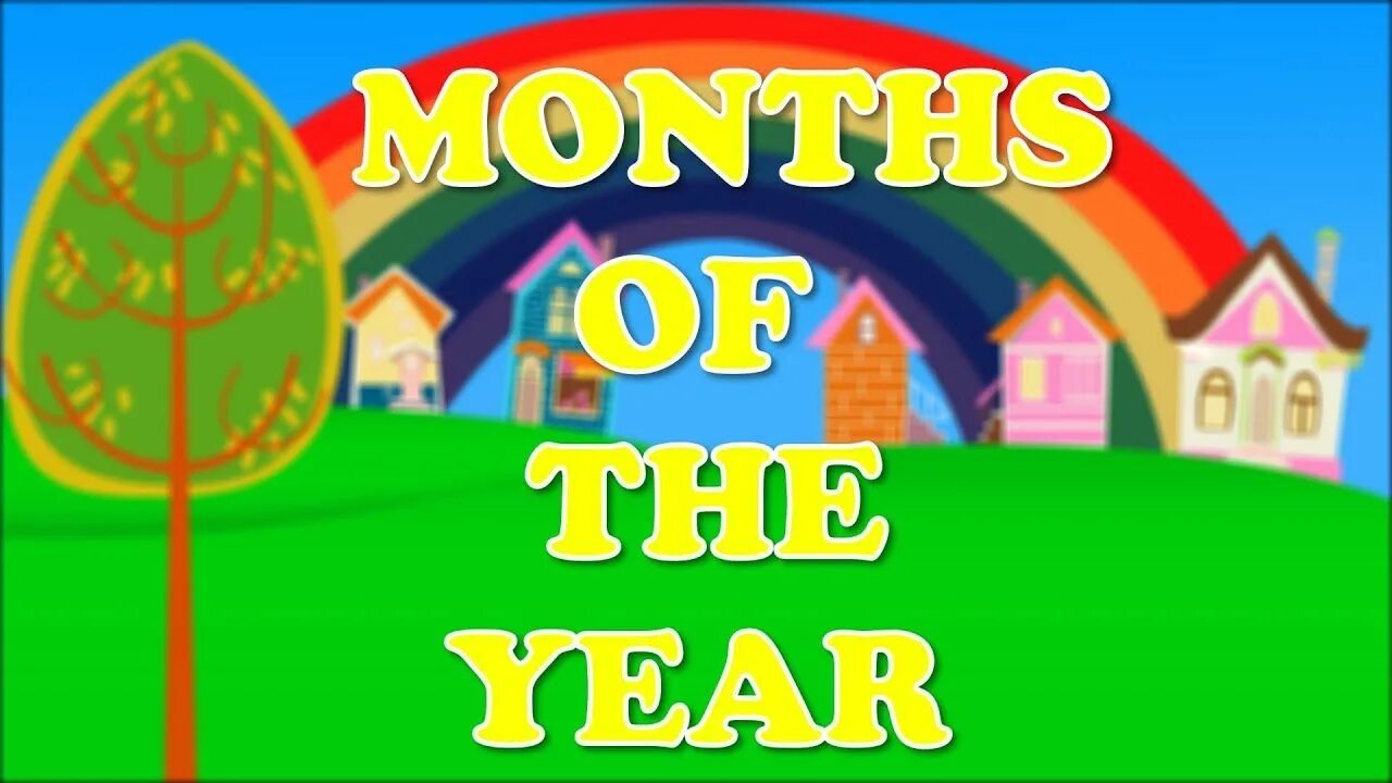 Название месяцев на английском. Months of the year. The months our their. Месяца по-английски с переводом. The months our their.