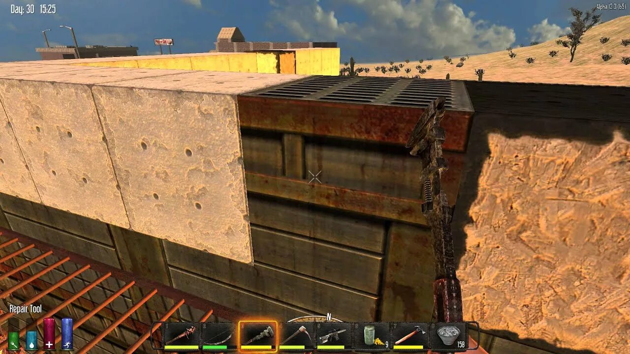 Как менять блоки 7 days to die. 7 days to die обновление. 7 days to die база. альфа 12 7 days to die.