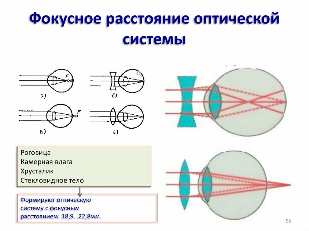 Фокусное расстояние оптической