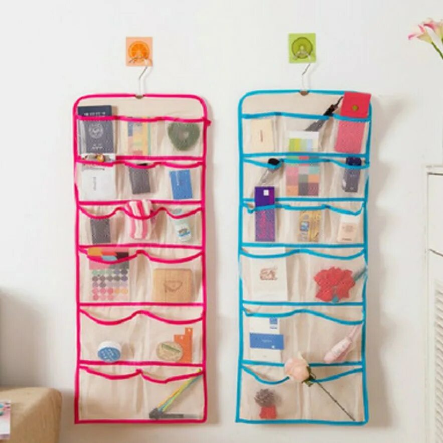 Тканевые кармашки для хранения. Настенный органайзер. Органайзер подвесной. Настенные органайзеры для хранения. Органайзер подвесной с карманами.
