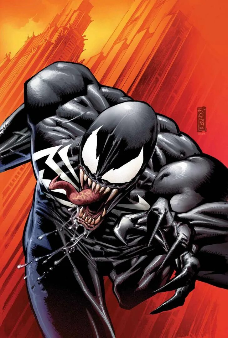 Комикс венома. Марвел Веном 1. Venom комикс. Веном из комиксов.