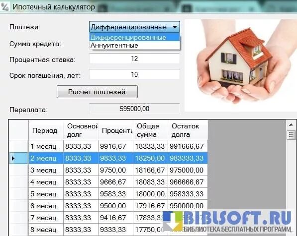 Платеж по ипотеке калькулятор сбербанк