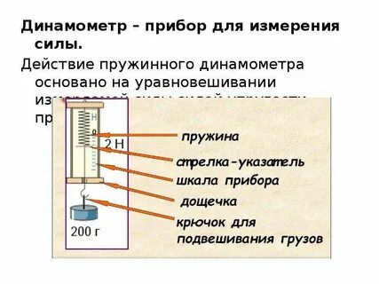 Сила упругости прибор для измерения