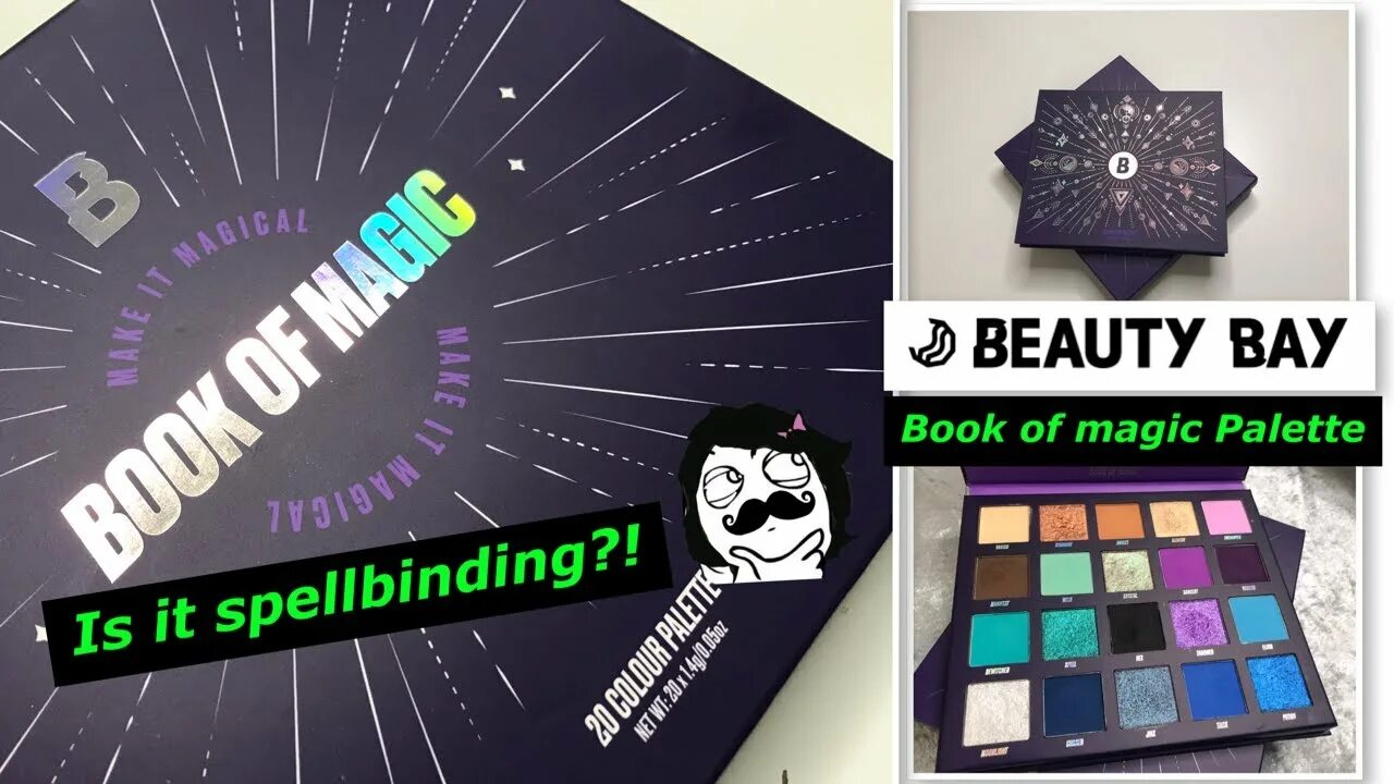 Could it be magic. Тени Beauty Bay book of Magic. Beauty Bay book of Magic Palette. Book of Magic Palette. Beauty Bay book of Magic Swatches.
