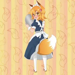 🌸 RockShield 🦊 🌸 on Twitter: ""Fluffy Fox Maid"Senko-san ...