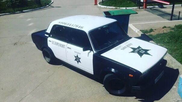 Ваз шериф. Ваз шериф. Наклейки шериф на автомобиль. Ваз 2107 police шериф. Ваз шериф.