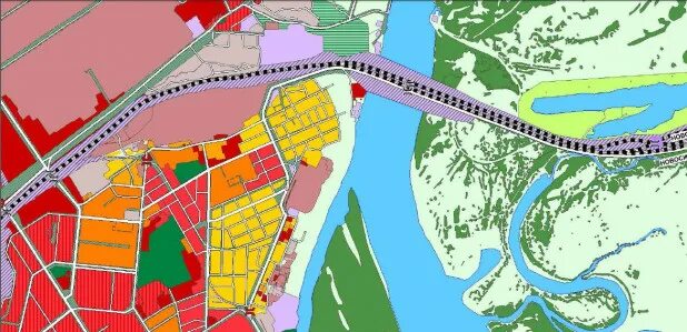 Панинский мост на карте вязьмы. Старый мост Барнаул. План моста в Барнауле. Второй мост через Обь в Сургуте на карте. Третий мост Барнаул схема.