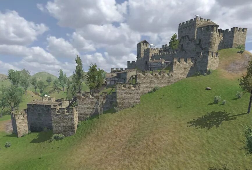 Warband Castle. Mount and Blade Warband Castle. Замок Ликавка Mount and Blade. Замки в Маунт блейд.