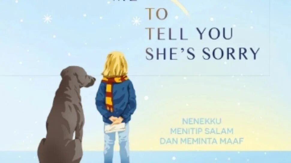 You told me to buy a. My grandmother asked me to tell you she&#039;s sorry книга.