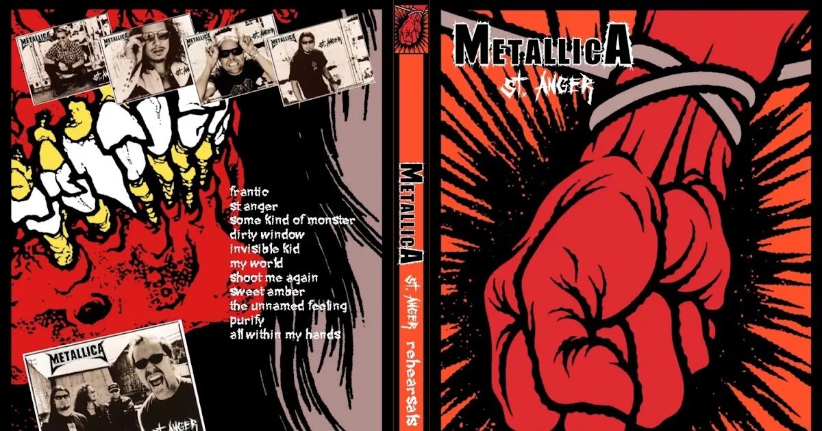 Sound legend some kind of kiss. Металлика ст Ангер обложка. Metallica "St. Anger". Metallica 2003 St Anger. Металлика St Anger обложки.