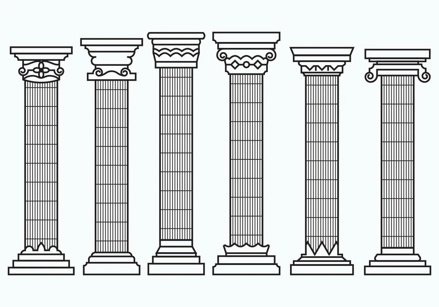 En column