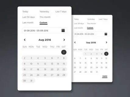 Input datepicker