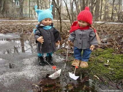 Весенняя прогулка в детском саду