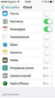 Синхронизация айфон с часами