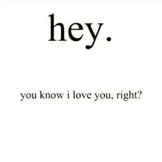 But you know i like you