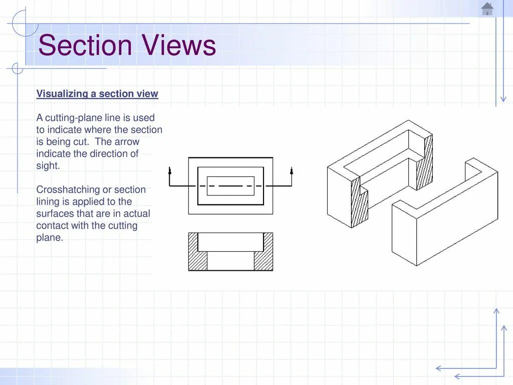 Section. Section view. Section перевод. Section Cut. Section lines.