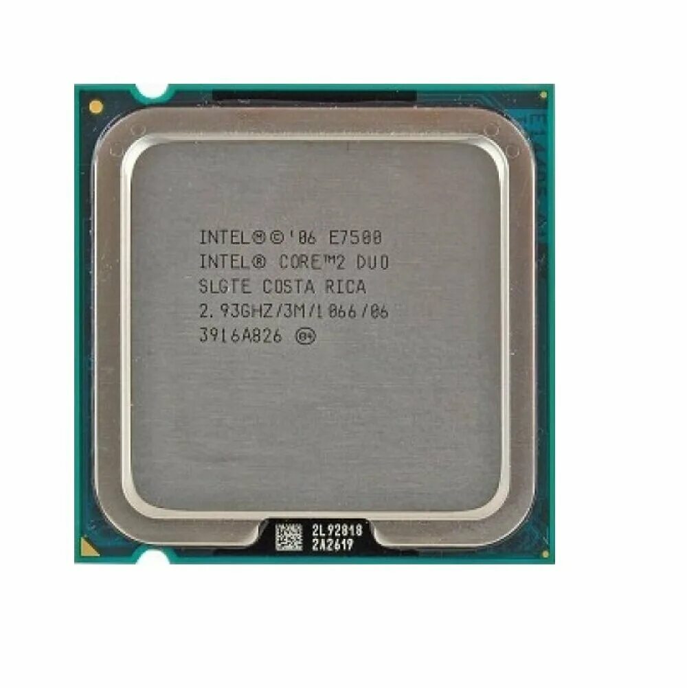 Intel core 2 duo оперативная память