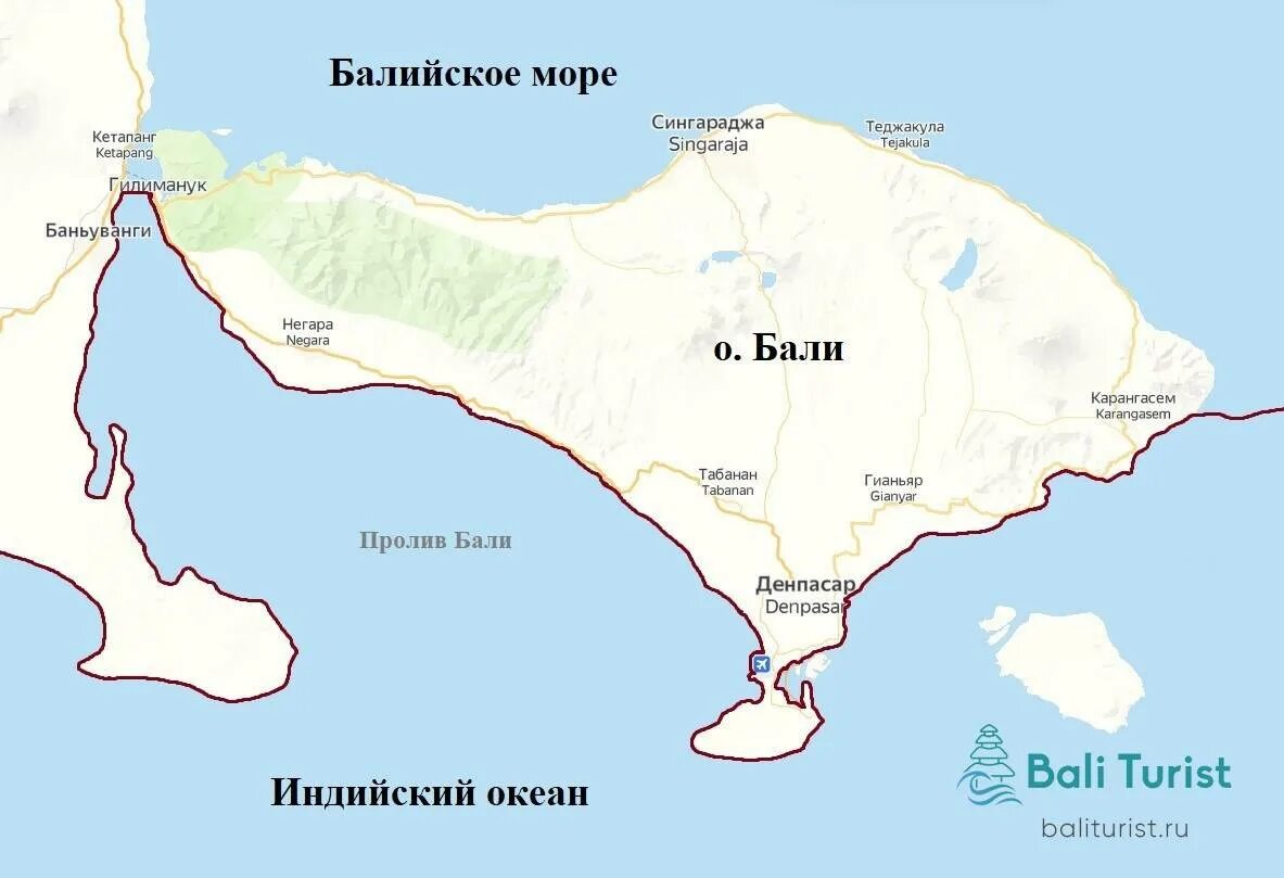 Океан омывающий шри ланку. Остров Бали на карте. Остров Бали омывается. Море Бали на карте. Бали границы на карте.