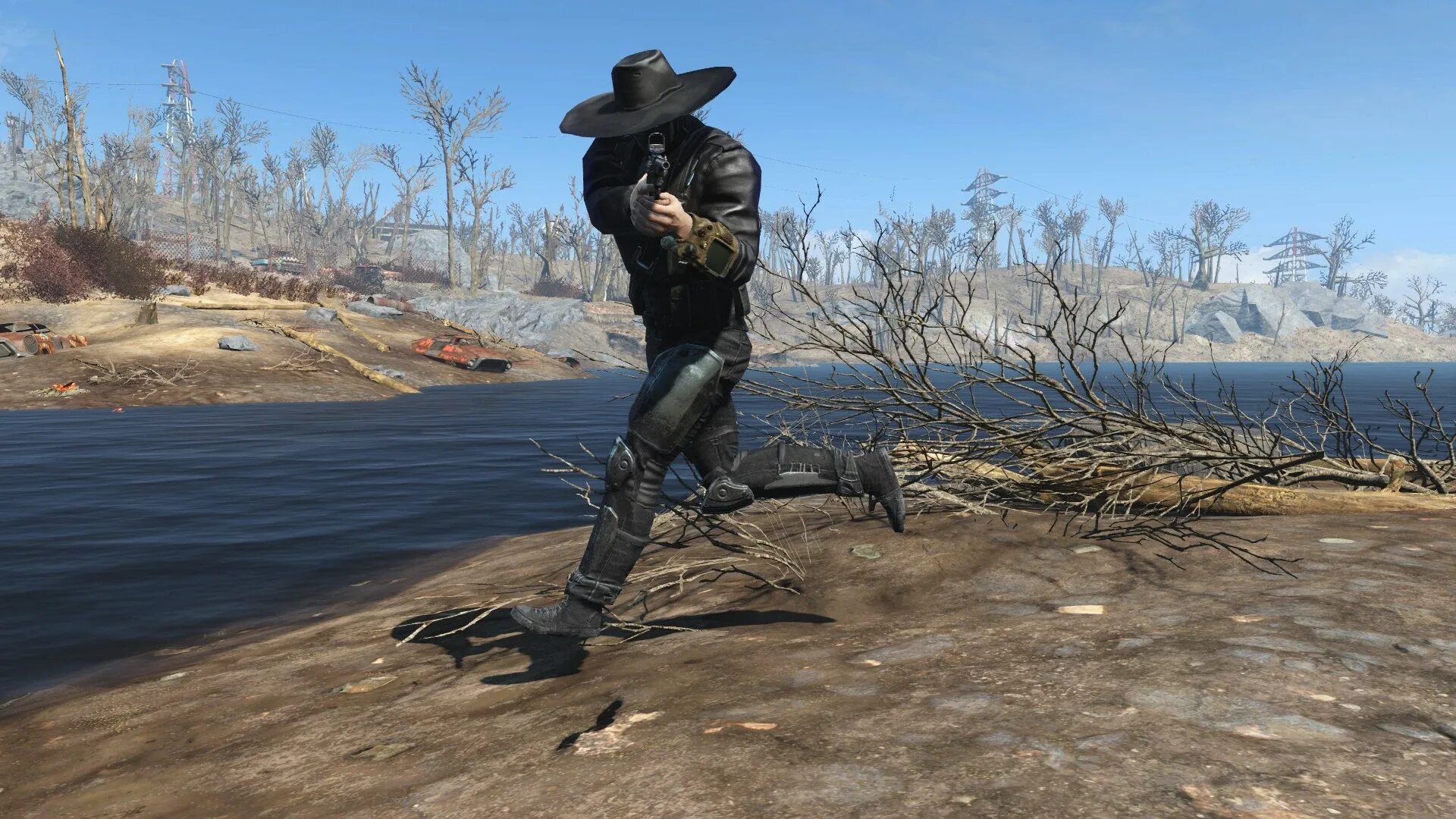 Fallout ковбой. Fallout 4 Cowboy outfit. Фоллаут 4 ковбойская одежда. Фоллаут 4 одежда ковбоя. Кантри Кроссинг Fallout 4.