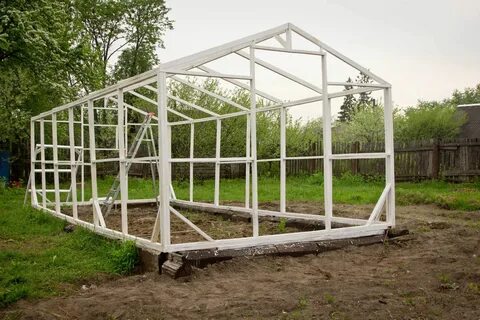 Каркас теплицы своими руками