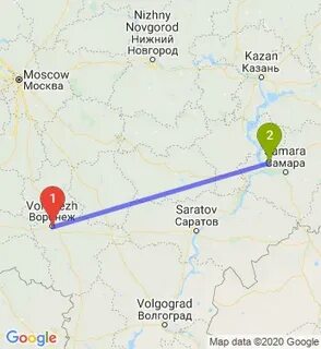 Воронеж новгород на карте