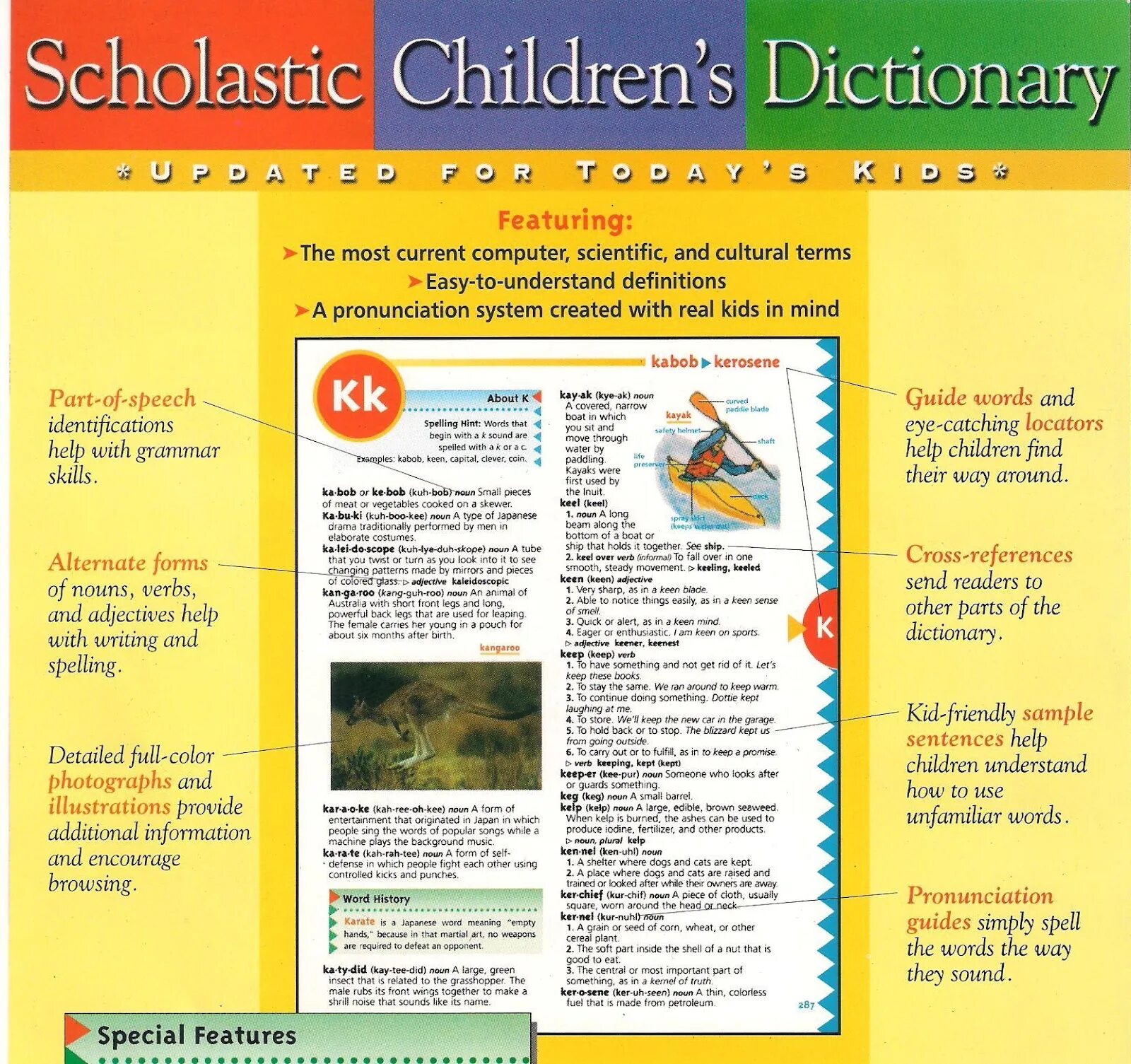 Spell dictionary. Spell dictionary