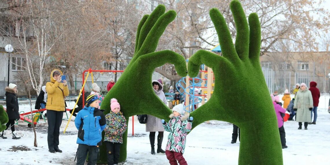 Городская среда челябинская область. Жители Долгодеревенского.