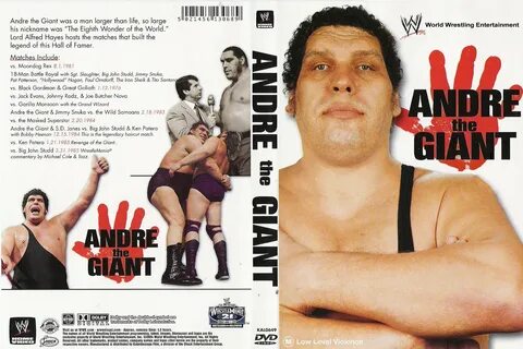 Jaquette DVD de WWE Andre the giant - Cinéma Passion.