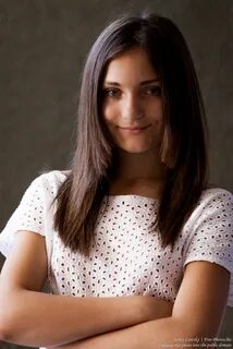 New free photos by RSS. a brunette 14-year-old girl photographed in June 20...