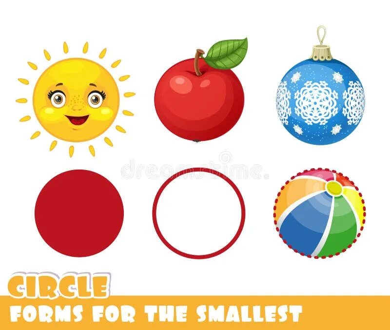 Having the form of a circle. Circle objects. circle shape objects. превратить круги в предметы. объект круг.