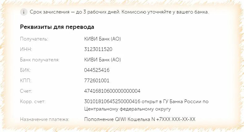 Перевод по банковским реквизитам. Реквизиты банка. Что такое ИНН В киви кошельке. QIWI БИК банка. Реквизиты для перевода.