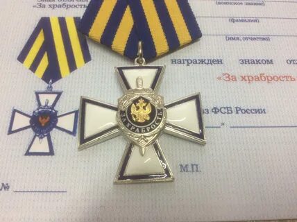 Медаль за храбрость 2024