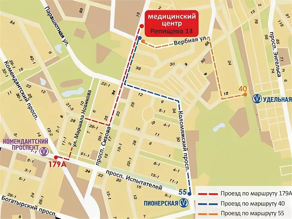 Пр королева 1и показать на карте. Комендантский проспект ул ильюшина д 2. Маршрут автобуса 7 в королеве. Академика королева 13 метро. Королев.