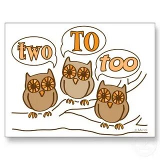 To too two
