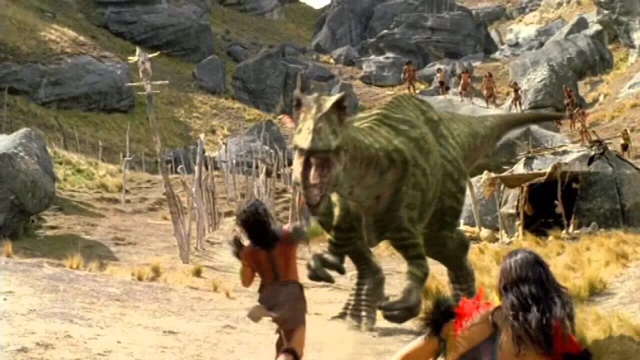 Динозавры путешествие во времени. Аллозавр Затерянный мир 2001.