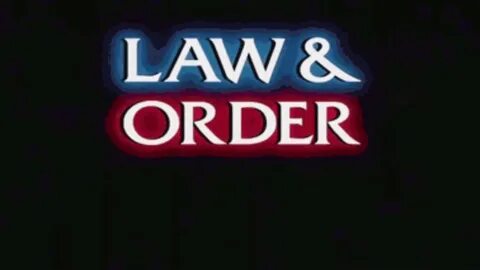 Law and order in english