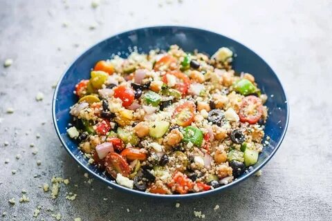 Киноа с овощами