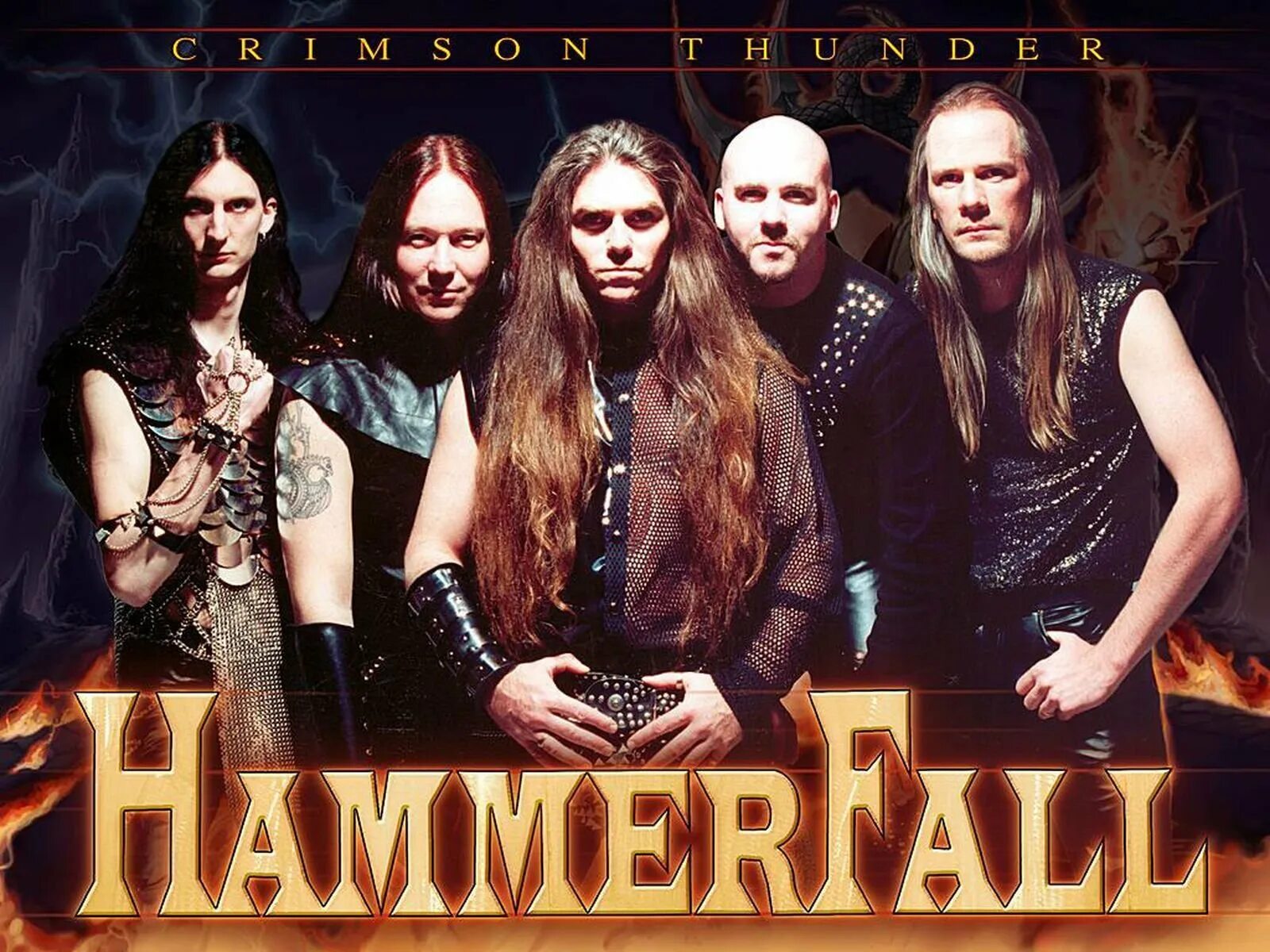 10 металл групп. Hammerfall. Хаммерфолл группа. Рок группа Hammerfall. Hammerfall 1997.