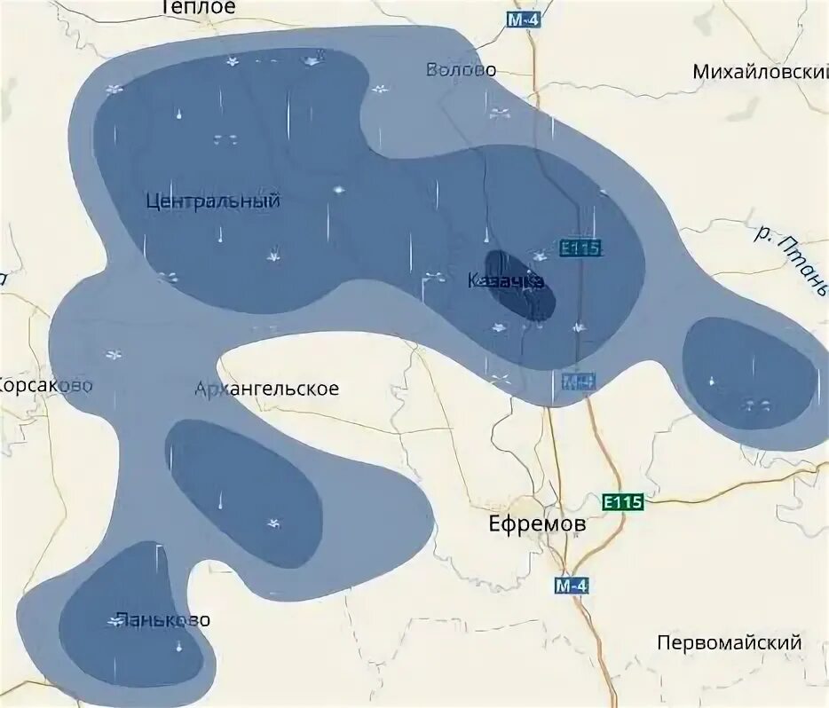 Карта осадков в туле в реальном времени. Карта осадков Тульская область. Карта осадков Калуга. Дождевой фронт. Карта погоды Тульской области.