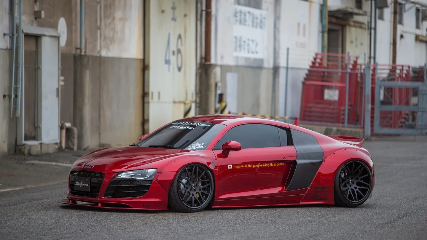 Audi r8. Ауди r8 Tuning. Ауди р8 тюнингованный. Audi r8 Liberty walk 2020. Фото tune