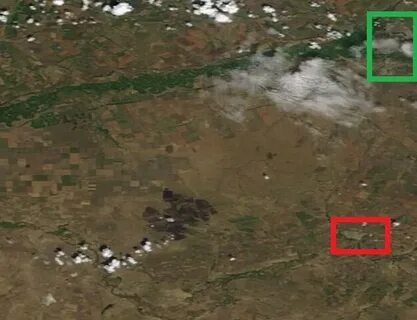 Оренбургская область спутник