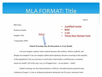 Style format