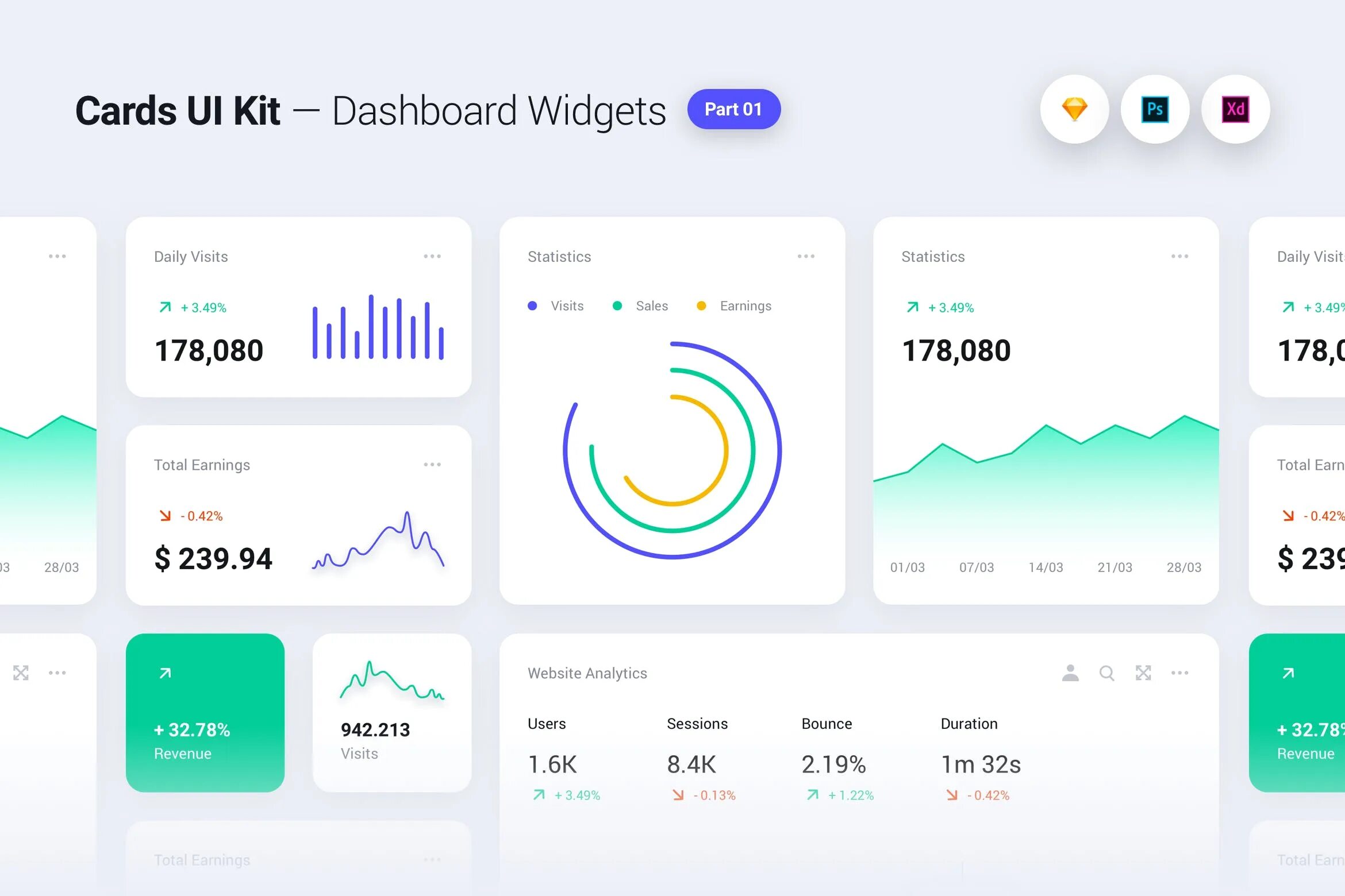 Widgets templates