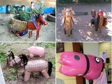Из 5 литровых пластиковых бутылок своими руками