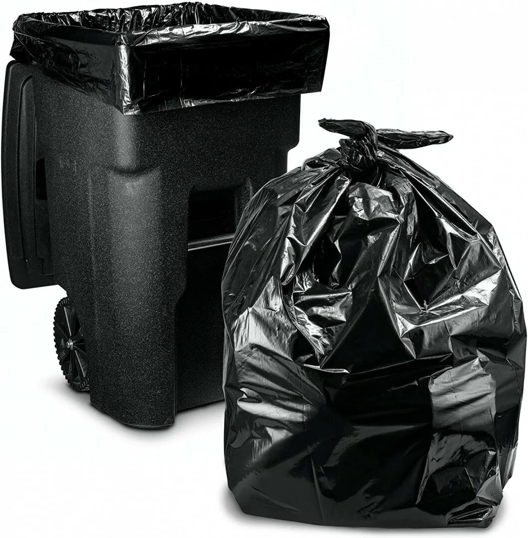 Garbage Bag 90х120. Black Garbage Bags 240 ltr.