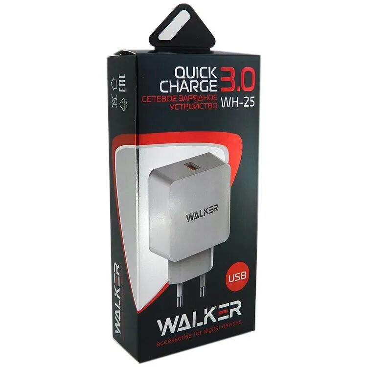 СЗУ USB Walker WH-25 QC 3.0. СЗУ Walker WH-25 USB 2a. CЗУ Walker 2в1 WH-11 Lightning. З.У. Walker WH-37 сетевое 1xusb/1xtype-c/QC3.0+PD/3.4A белое. Сзу qc