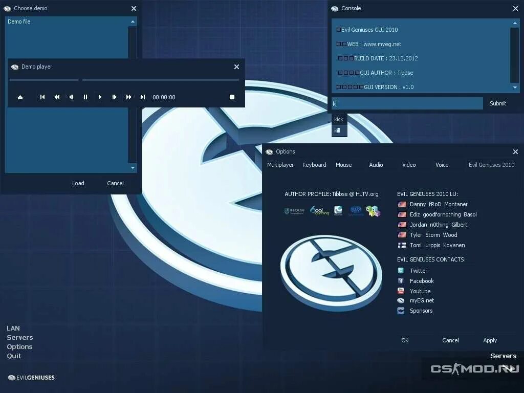 Demo player