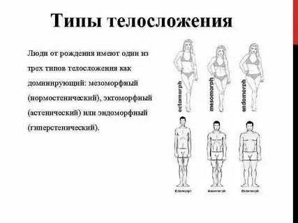 Критерии телосложения