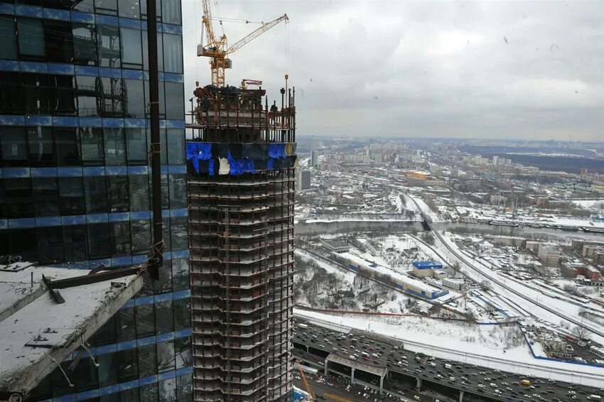 Стройка Москва Сити. Москва Сити Федерация стройка. Башня Восток Москва Сити кран стройка. Москва Сити начало строительства. В москве завершено строительство башни