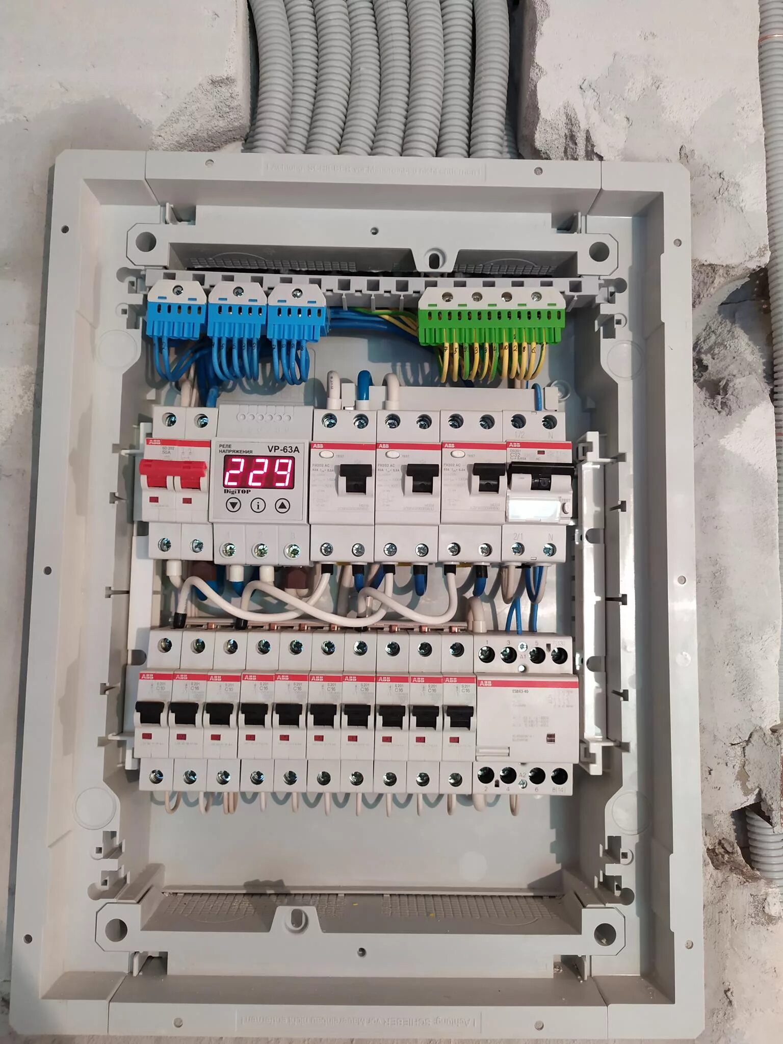 Сборка эл щита. Щит распределительный квартирный расключенный. Расключение распределительного щита. Монтаж электрощита АББ. Комплектация электрощитка ABB uk600.